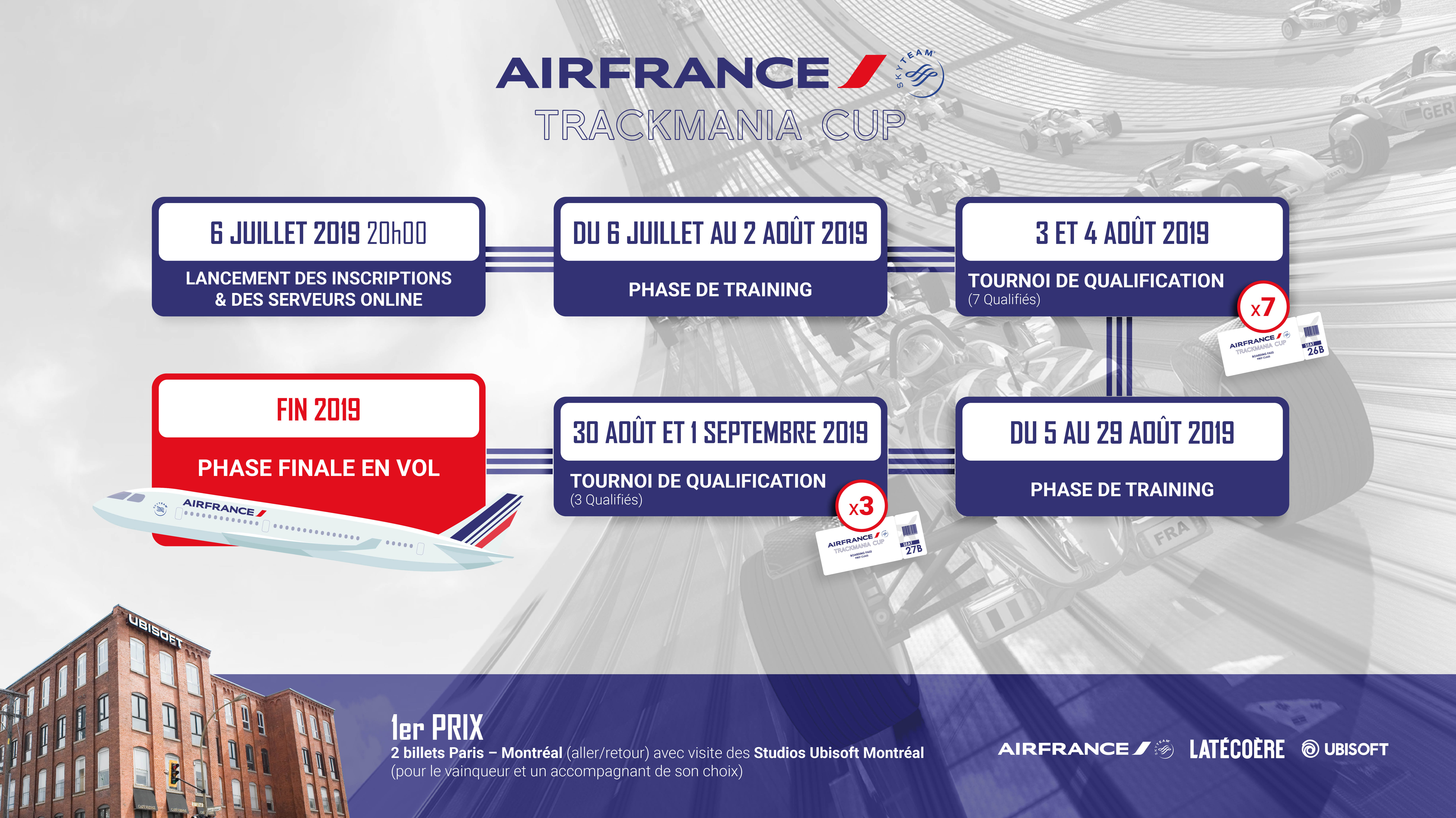 Planning de la compétition